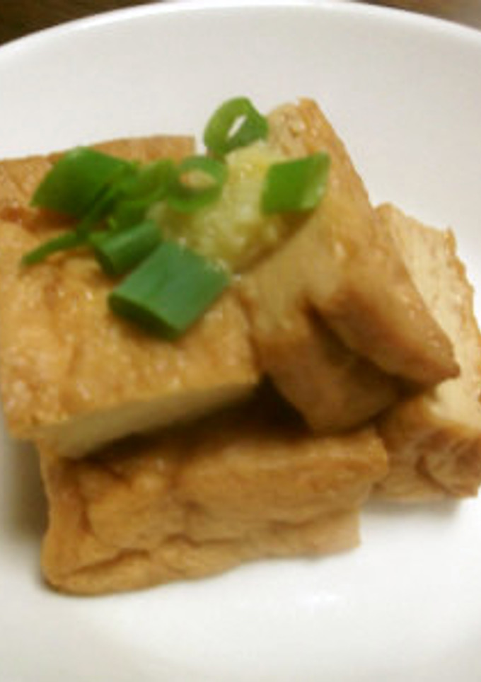 厚揚げのじゅわっと煮-レシピのメイン写真