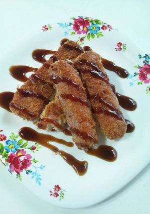 魚肉ソーセージで簡単ハムかつ♪-レシピのメイン写真