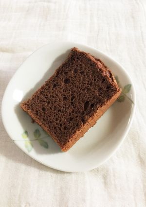 ふわふわシフォンケーキ ココア-レシピのメイン写真