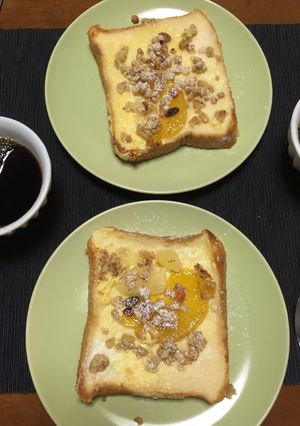 休日のフレンチトースト-レシピのメイン写真