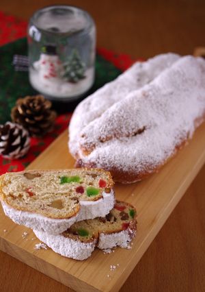 簡単に本格味♪クリスマスのシュトレン-レシピのメイン写真