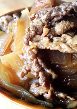 基本の牛丼（水を使わない無水仕様）-レシピのメイン写真