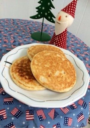 雑穀米でパンケーキ^_^-レシピのメイン写真