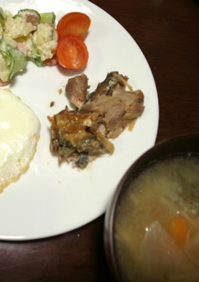 簡単！秋鮭のみそ汁-レシピのメイン写真