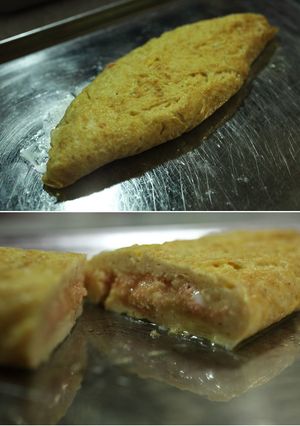 たらこクリームオムレツ-レシピのメイン写真