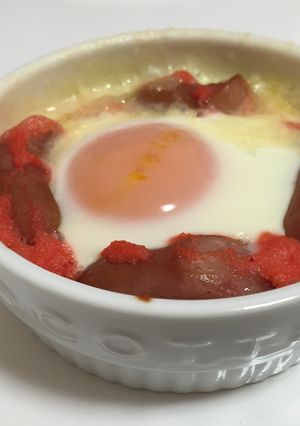 ソーセージめんたいココットカマン-レシピのメイン写真