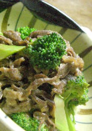 牛肉とブロッコリーのオイスターソース炒め-レシピのメイン写真