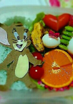 トムとジェリー ジェリーのキャラ弁✨-レシピのメイン写真