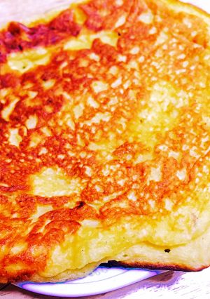 もっちり♪バナナホットケーキ-レシピのメイン写真