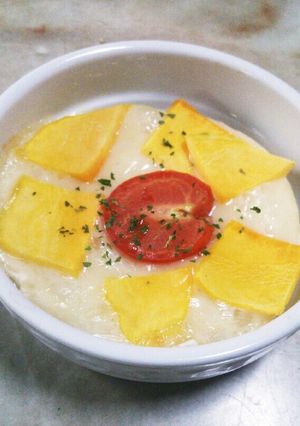 かぼちゃとトマトのココットカマン-レシピのメイン写真