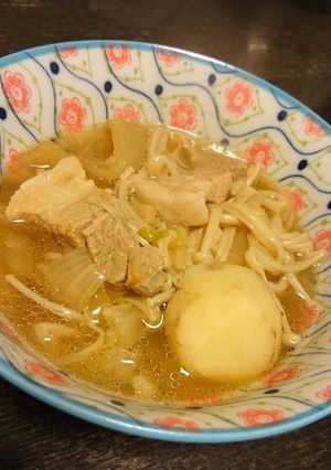 白菜と豚バラブロックで煮物-レシピのメイン写真