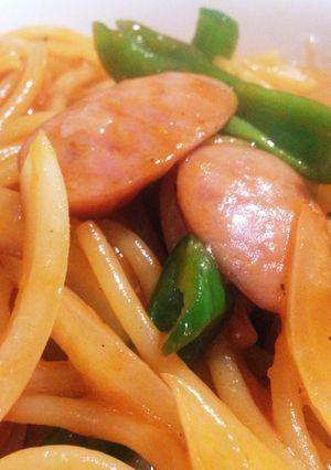 フライパン1つで*簡単ナポリタン-レシピのメイン写真