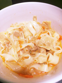 キムチの素でピリ辛うどん-レシピのメイン写真
