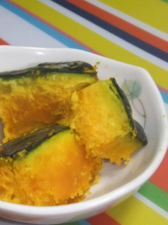 レンジで☆彡カボチャの煮つけ風-レシピのメイン写真
