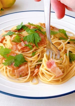 【楽めし】ベーコンのレモン醤油パスタ-レシピのメイン写真
