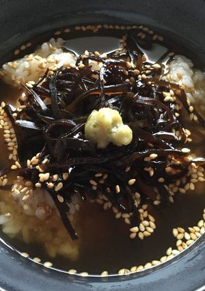 しそ昆布茶漬け-レシピのメイン写真