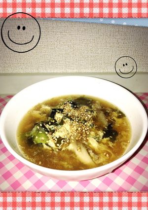 ほっこり温まる、簡単中華スープ！-レシピのメイン写真