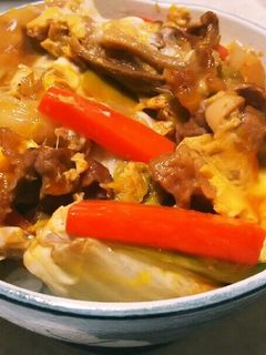 すき焼き風☆卵とじ丼-レシピのメイン写真