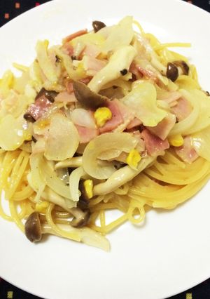コーンスープの素で簡単パスタ☆-レシピのメイン写真