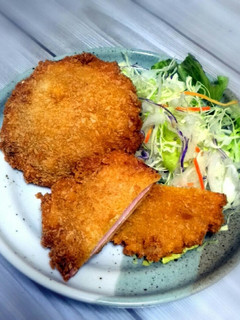 バッター液でお手軽ハムカツを!-レシピのメイン写真