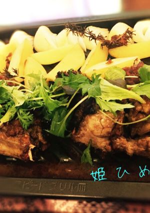 スペアリブのグリルdeつけ焼き-レシピのメイン写真