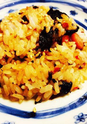 梅の和風チャーハン-レシピのメイン写真