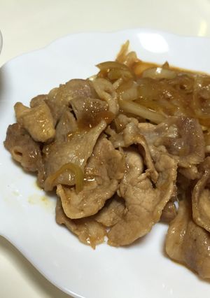 簡単なのに美味しい豚生姜焼き-レシピのメイン写真