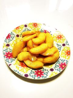 簡単!フライパンでシナモン焼きりんご☆-レシピのメイン写真