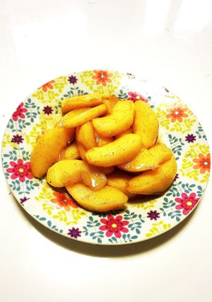 簡単！フライパンでシナモン焼きりんご☆-レシピのメイン写真