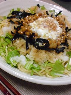 和風でさっぱり☆納豆パスタ-レシピのメイン写真