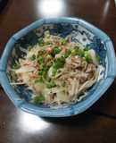 簡単☆豚軟骨と玉ねぎスライスのぽん酢合え
