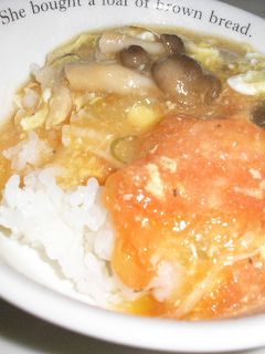 トマ玉きのこ丼-レシピのメイン写真