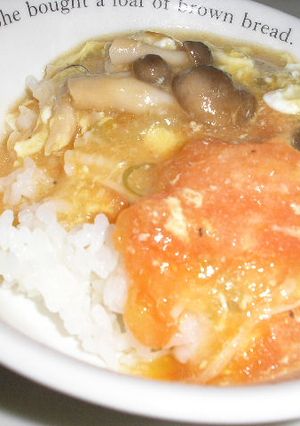 トマ玉きのこ丼-レシピのメイン写真