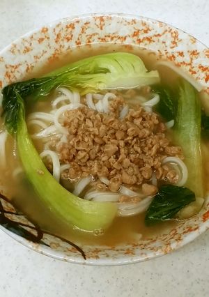 即席フォーのスープの材料-レシピのメイン写真