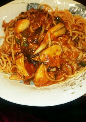 キノコたーっぷりパスタ♡-レシピのメイン写真