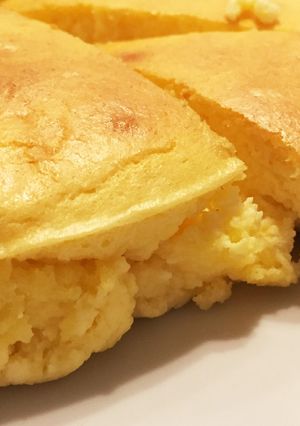 たまごとお豆腐のしゅわしゅわチーズケーキ-レシピのメイン写真