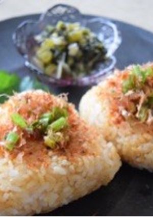 発芽米でヘルシー焼きおにぎり-レシピのメイン写真