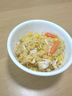 発芽玄米のささみ&野菜の炊き込みご飯-レシピのメイン写真