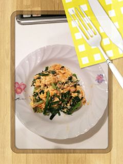簡単ニラ玉-レシピのメイン写真