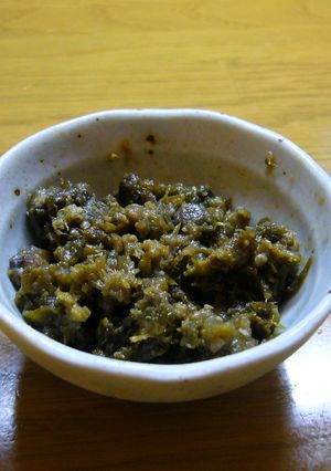 ふき味噌-レシピのメイン写真