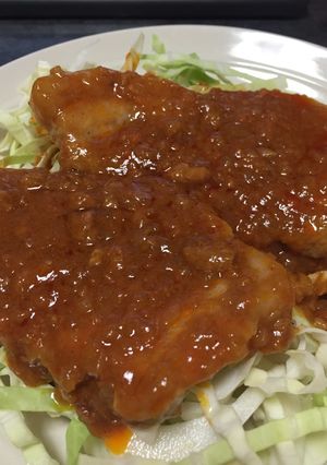 簡単豚肩ロースのミートソース煮込み-レシピのメイン写真