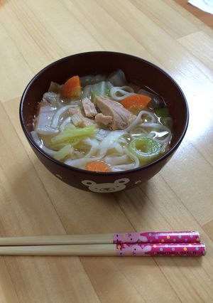 シーチキンであったかうどん☆-レシピのメイン写真