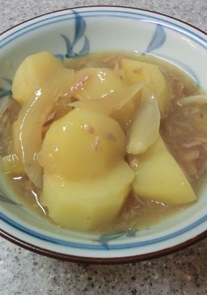 じゃがいもと玉ねぎのツナあんかけ-レシピのメイン写真