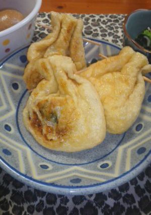 カイワレとツナの薄揚げ焼き-レシピのメイン写真