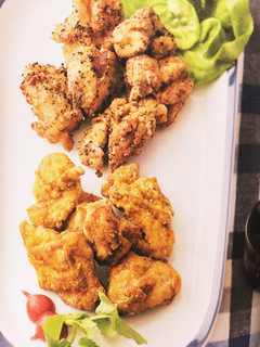 2つの味の鶏の唐揚げ-レシピのメイン写真