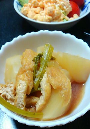 蕪とお揚げの炊いたん-レシピのメイン写真
