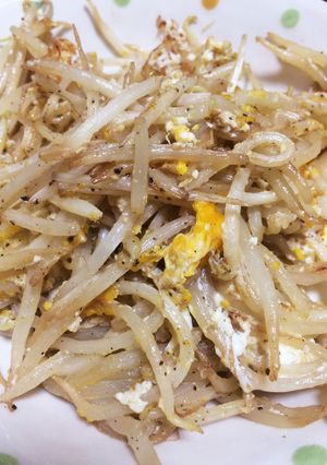 簡単すぎるもやしと卵の炒め物-レシピのメイン写真