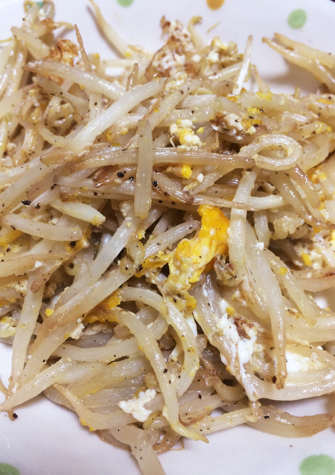 簡単すぎるもやしと卵の炒め物-レシピのメイン写真