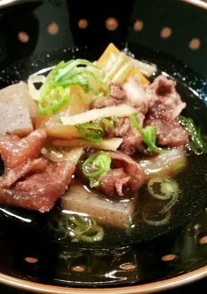 圧力鍋で牛スジ煮込み-レシピのメイン写真