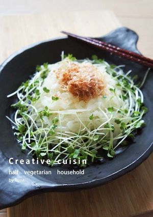 寿司酢胡麻ドレ♪玉ねぎと白菜のサラダ-レシピのメイン写真